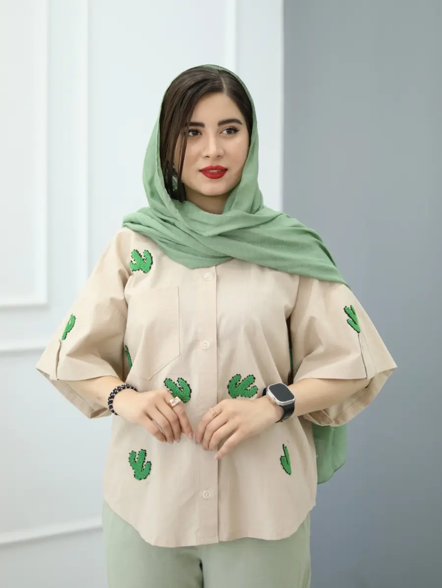شومیز نیلای